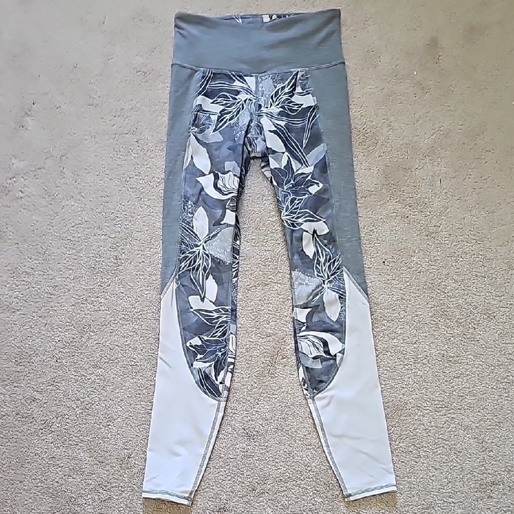 Athleta Floral Patterned Leggings